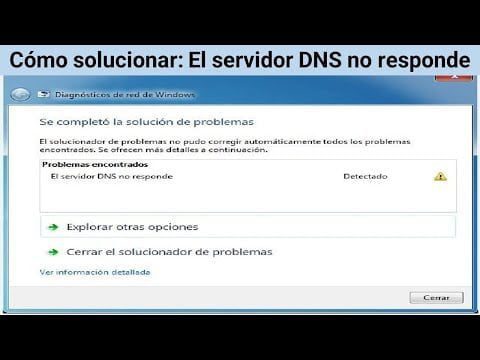 Solución al error de servidor DNS: ¿Qué hacer si no hay respuesta?