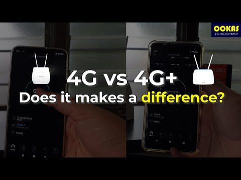 Comparación velocidad y rendimiento: 4G vs 4G+