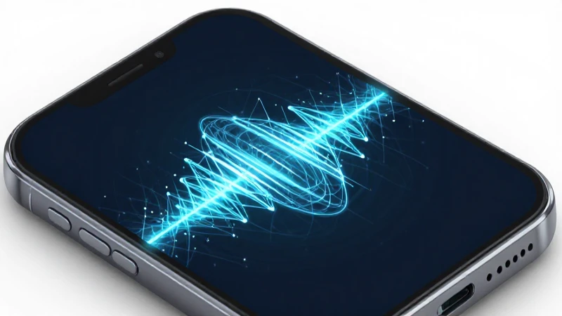 Teléfono Android con diseño futurista digital