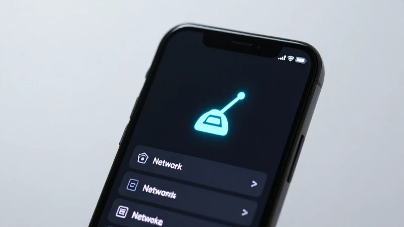 Teléfono muestra conexión con antena brillante