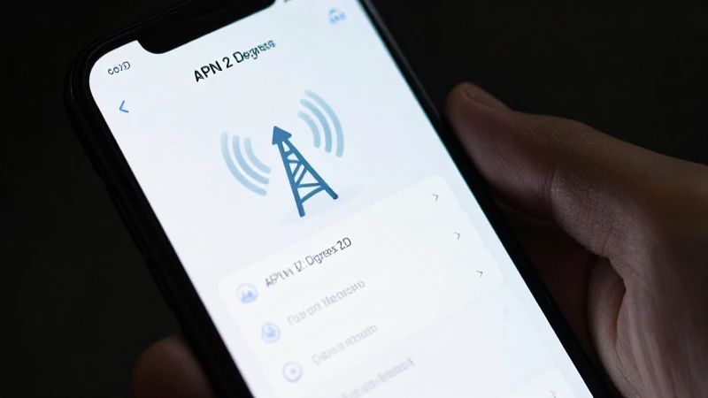 Configura APN 2 Degrees para conectividad móvil