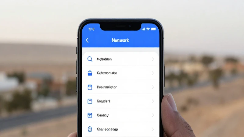 Guía Completa sobre la Activación de APN en Roshan Afghanistan 4 Teléfono inteligente mostrando redes, paisaje afgano
