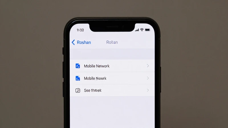 APN Afghanistan Roshan APN Settings for Android iPhone 3 iPhone muestra ajustes móviles con logo Roshan