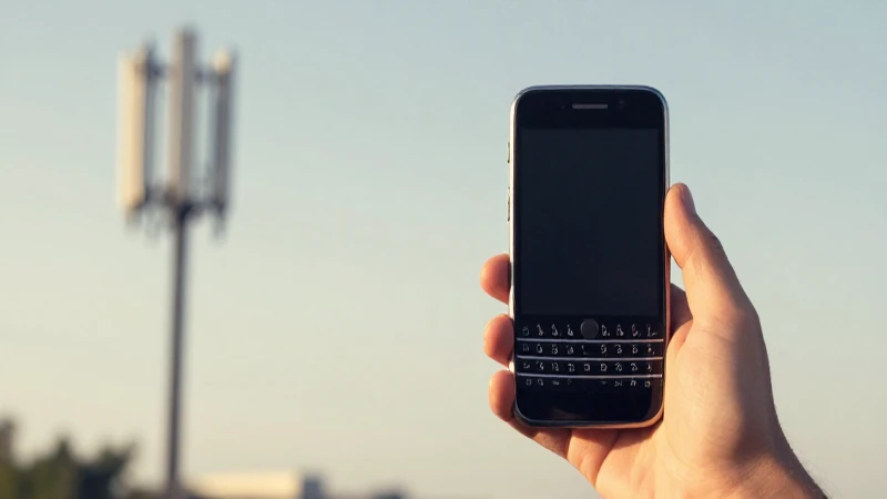 Smartphone envuelto en luz cálida y suave
