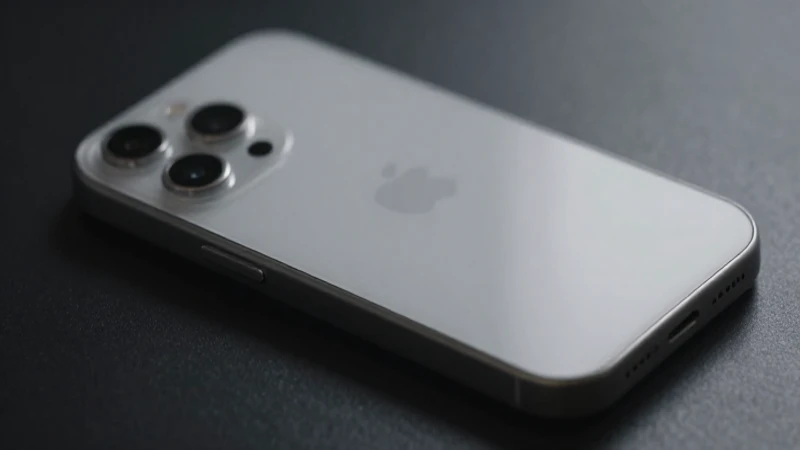 iPhone con logo Mobilis, luz suave