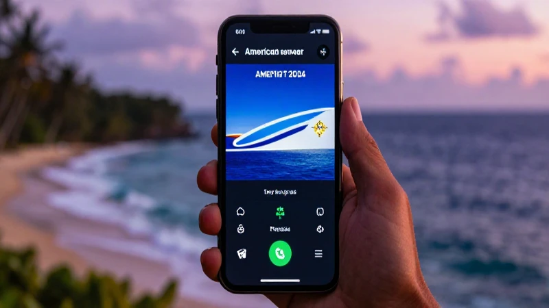 Guía Completa de la Configuración de APN en American Samoa para Blue Sky 4 Teléfono muestra costa americana con luz cinematográfica