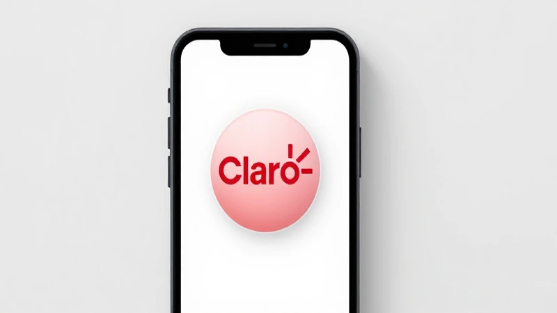 Smartphone Android sobre fondo limpio