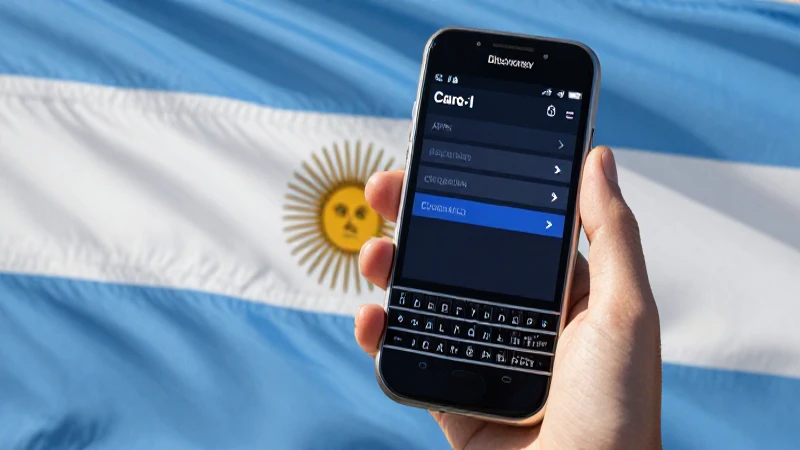 Configuración Detallada de APN Argentina Claro para Blackberry 5 Blackberry, bandera argentina y estudio iluminado