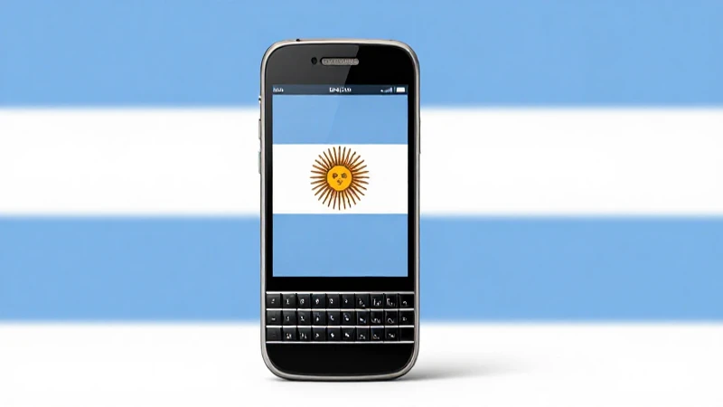 Configuración Detallada de APN Argentina Claro para Blackberry 3 Foto limpia de Blackberry con iluminación suave