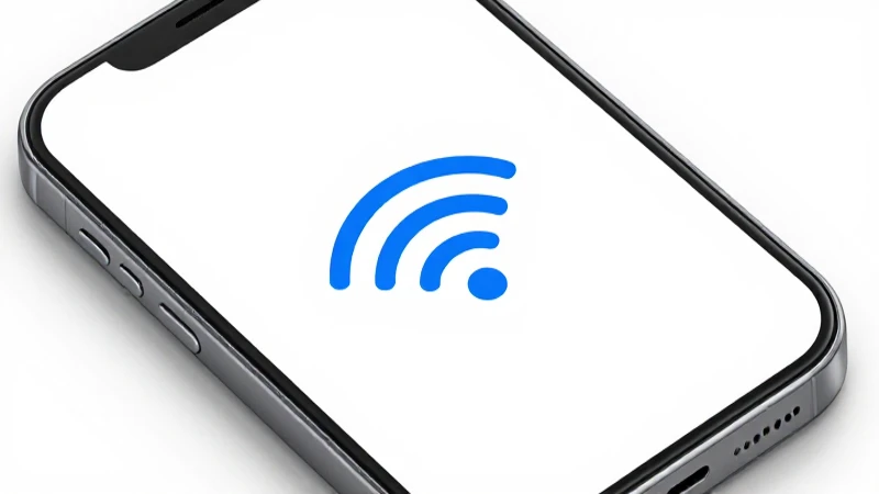 Teléfono Android, conexión datos, diseño moderno