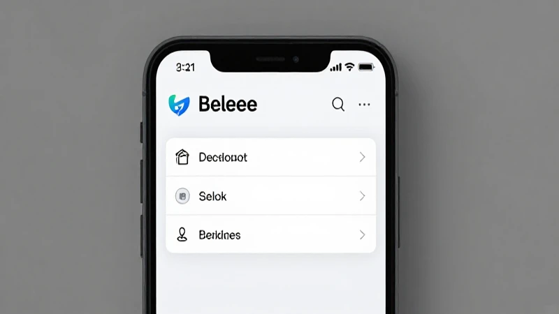 Teléfono muestra ajustes con logo Beeline