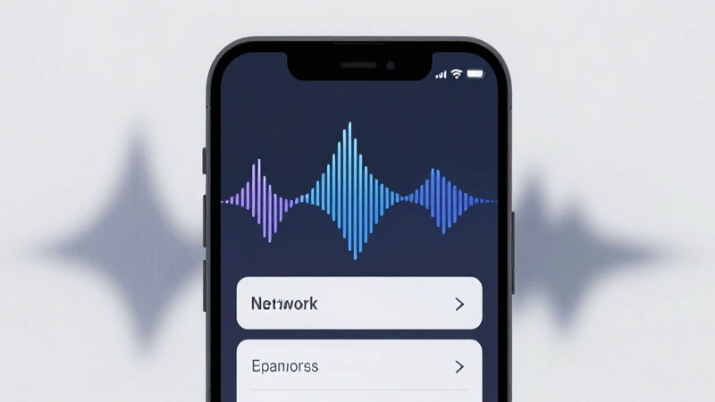Teléfono muestra señales y configuración de red
