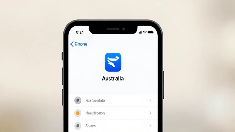 iPhone muestra ajustes con luz suave