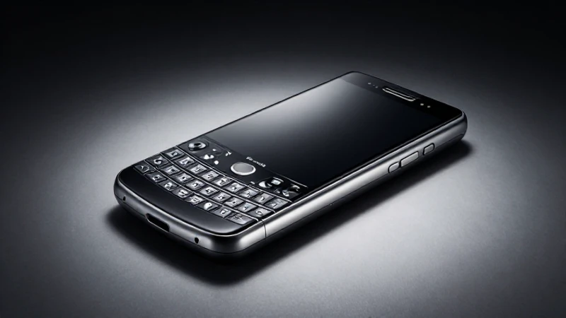 Teléfono BlackBerry con diseño elegante e impactante