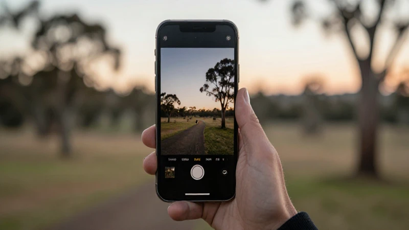 Paisaje australiano borroso con luz cinematográfica