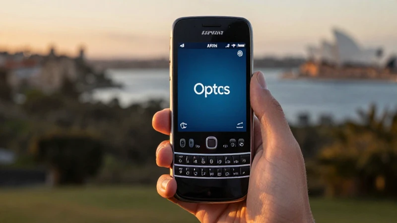 Completando la Conexión: APN Australia Optus Blackberry