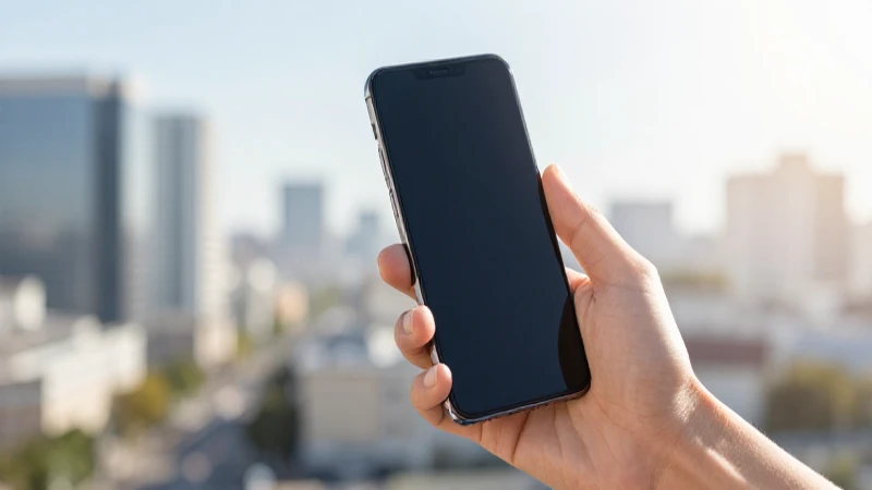APN Australia: Top 10 Mobile Network Operators in Australia 6 Smartphone moderno con luz solar difusa