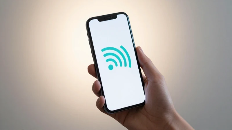 Teléfono inteligente con señal y luz suave