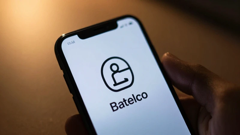 Teléfono Android bajo luz cálida difusa