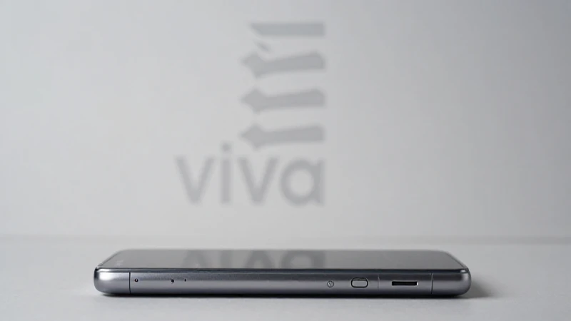 Teléfono Android, logotipo Viva Bahrain difuminado