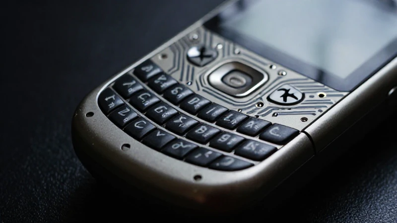 Comprehensive Guide to APN Belgium Base Settings 3 Teléfono BlackBerry antiguo con diseño electrónico