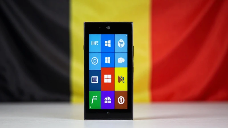 Lumia 635 con fondo borroso y suave luz
