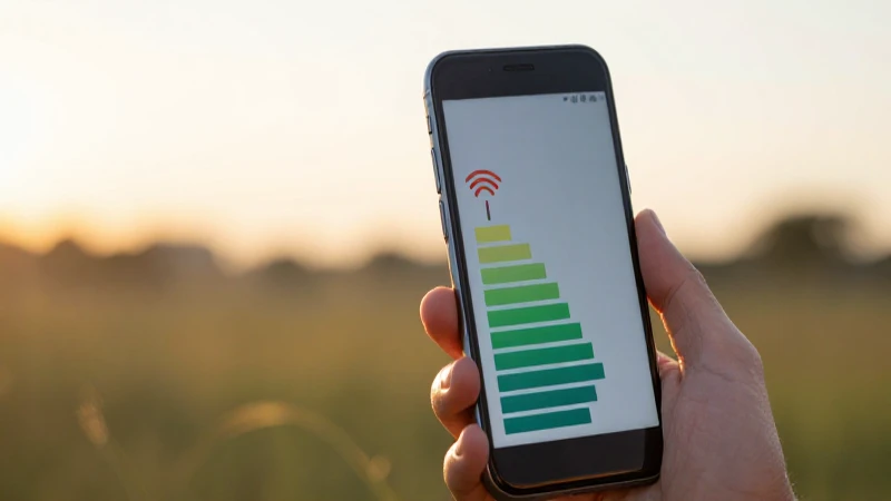 Smartphone Android con luz dorada realista