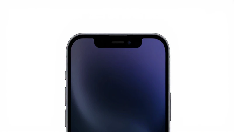 Tecnología móvil moderna sobre fondo limpio