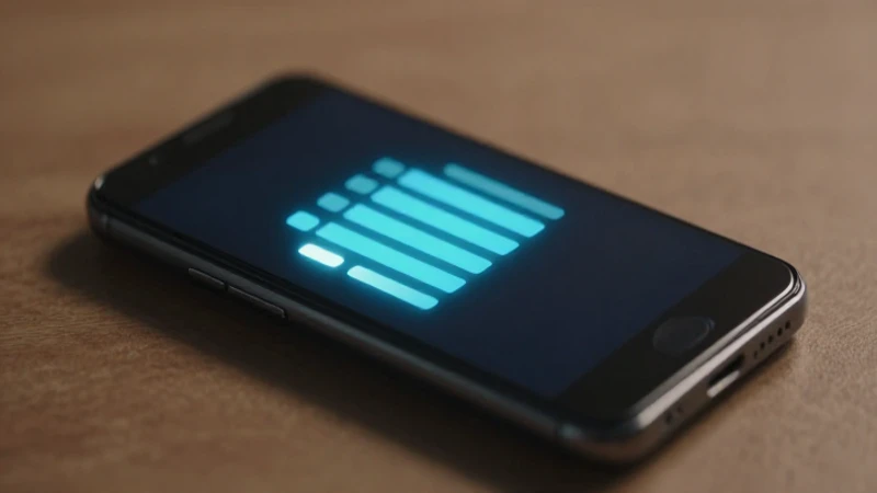 Smartphone Android con señal brillante y cinematográfico