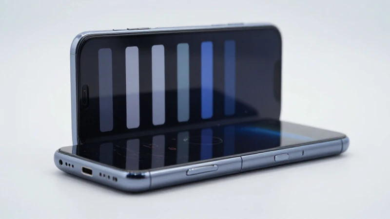 Smartphone Android, foco detallado y fondo limpio
