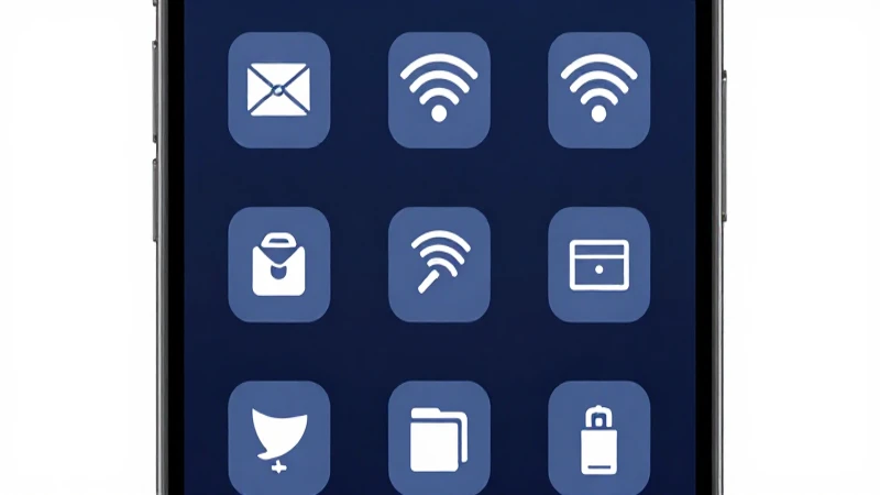 Smartphone moderno con iluminación de estudio
