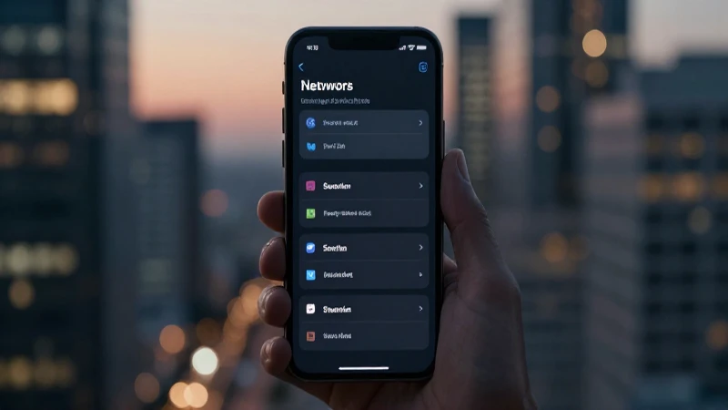 Guía Completa sobre APN Brunei DSTCom APN Settings 5 Teléfono muestra ajustes con luz cinematográfica