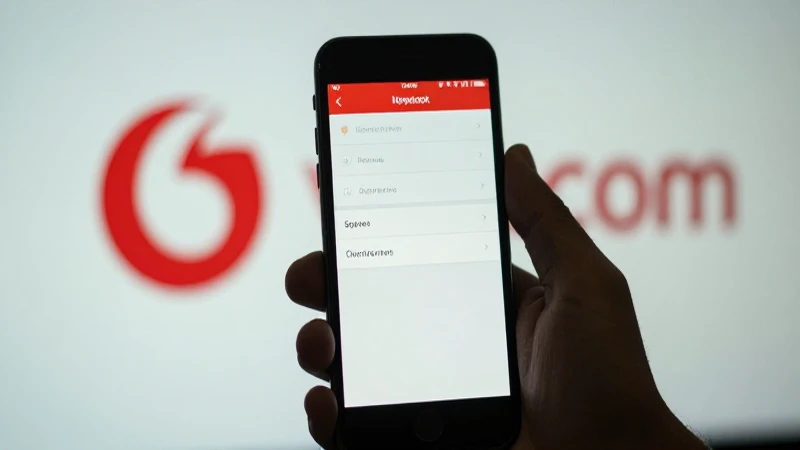 Guía Completa sobre la Configuración del APN Bulgaria Vivacom 4 Smartphone muestra ajustes de red con fondo difuso