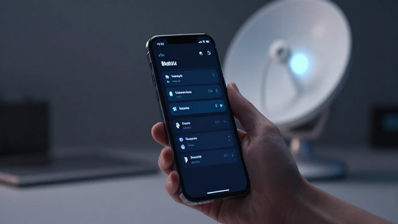 Teléfono muestra conexiones con iluminación suave