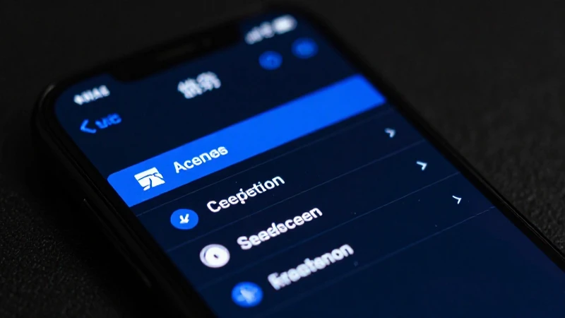 Pantalla azul muestra opciones de configuración