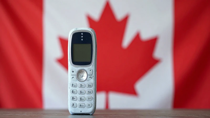 Teléfono inalámbrico con fondo patriótico suave
