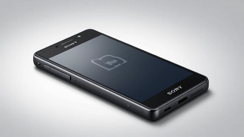 Foto de producto: Sony Xperia con logo