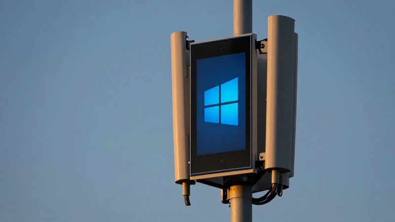 Luz cálida ilumina un Windows Phone difuminado