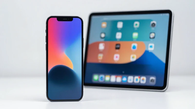 Dispositivos Apple con luz suave y moderna