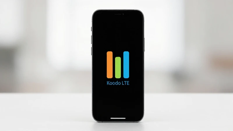 Imagen del iPhone con señal débil, suave