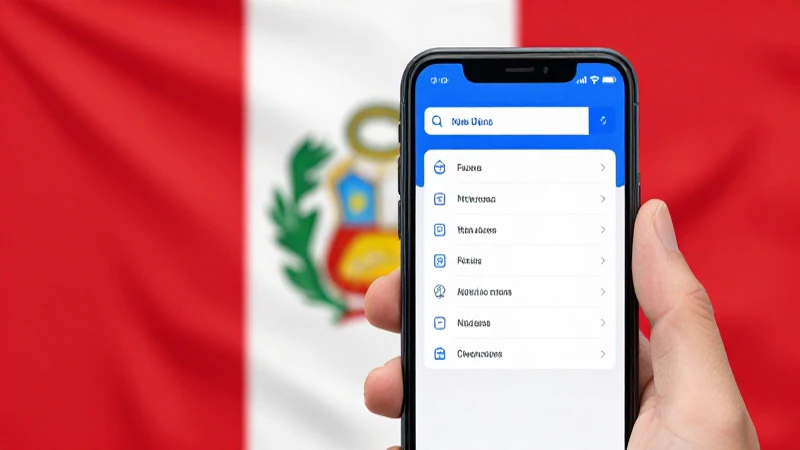 Smartphone muestra ajustes con fondo borroso