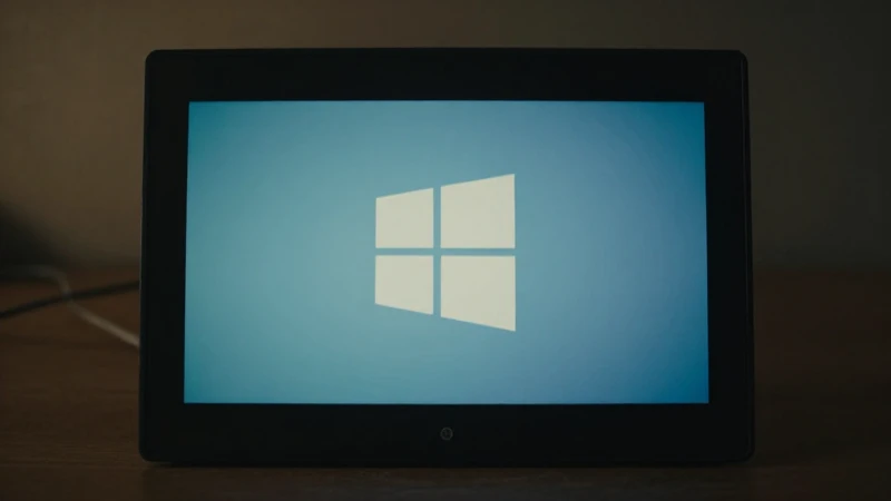 Teléfono Windows en red Rogers iluminado suavemente