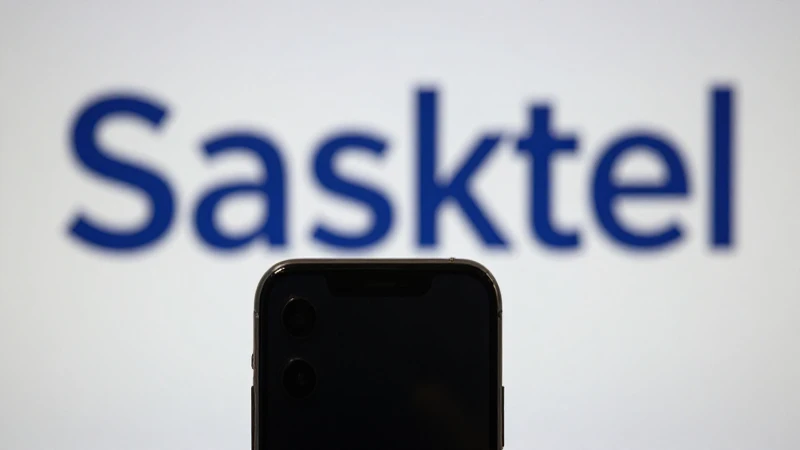 Primer plano suave del iPhone con SaskTel