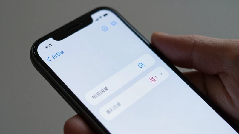 Primer plano del iPhone con luz suave