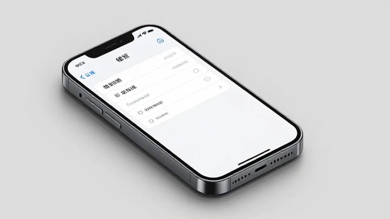 iPhone muestra ajustes con diseño moderno