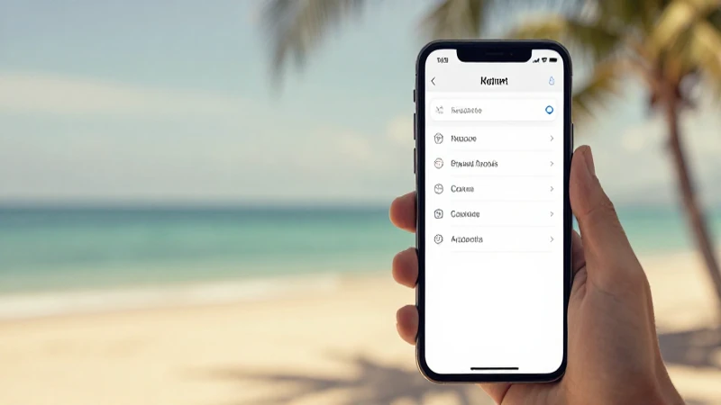 Configuración Completa de APN para Cayman Islands Flow KY 3 Teléfono inteligente en playa con luz cálida