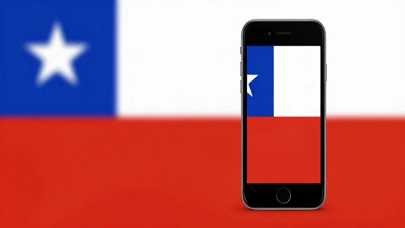 iPhone sobre fondo chileno, iluminación suave
