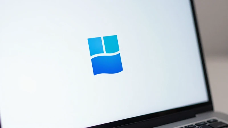Portátil Windows con icono colombiano visible