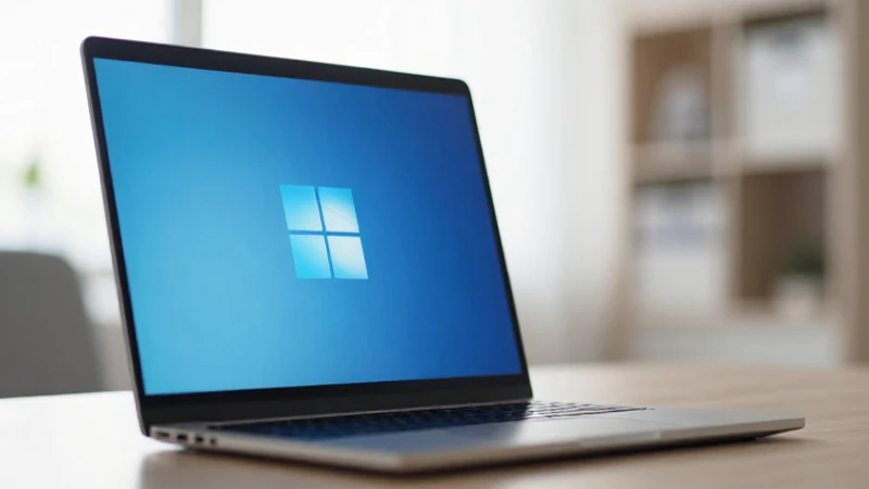 Portátil con Windows y buena señal