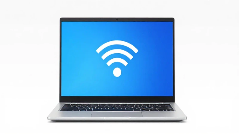 Portátil con Wi-Fi y luz suave
